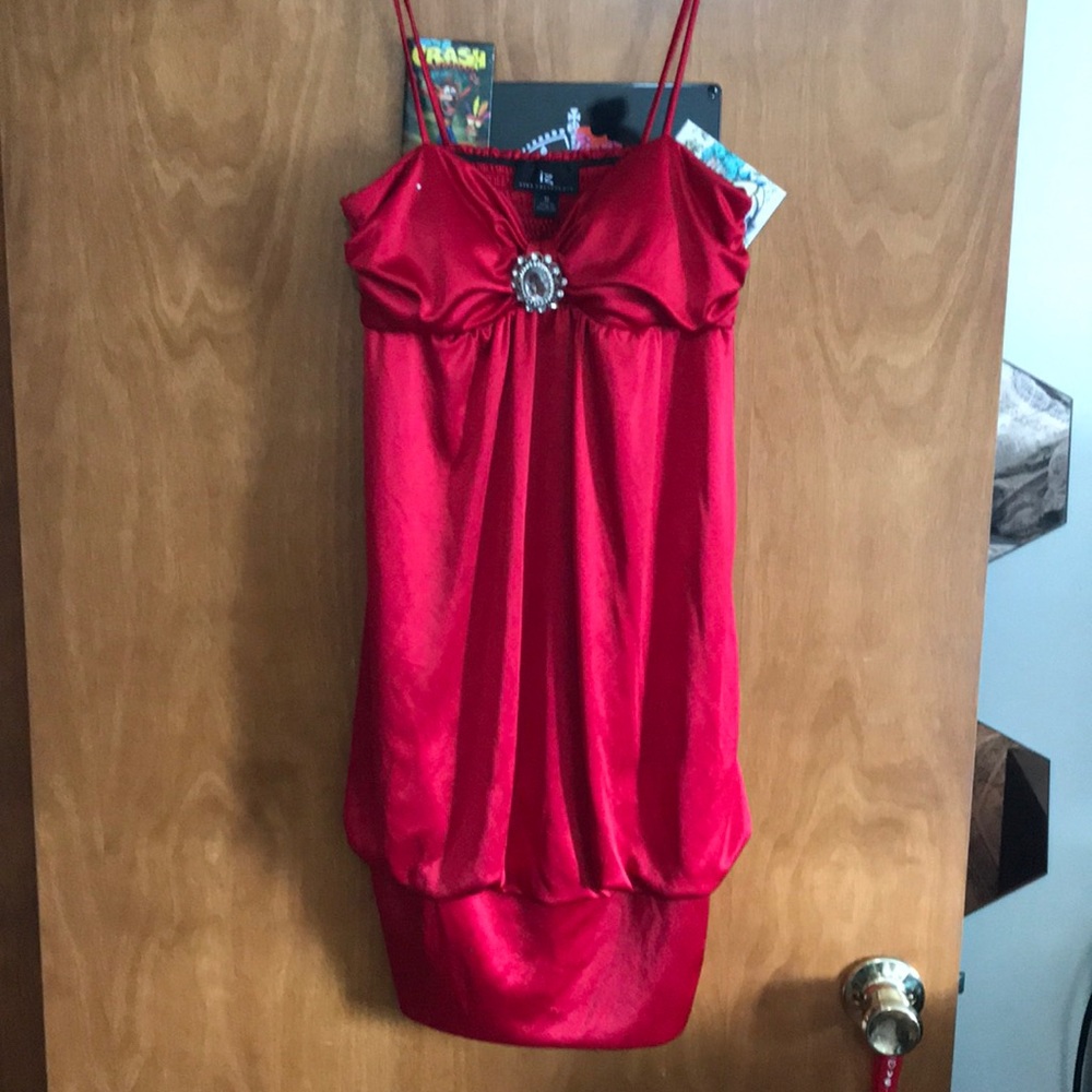 Red dress